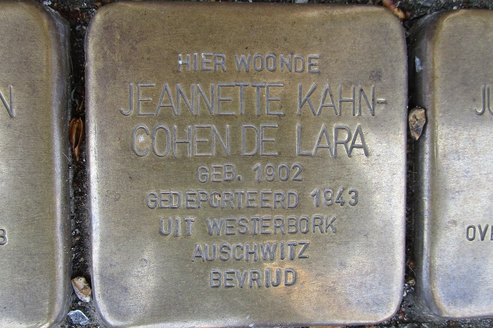 Stolpersteine Amstelkade 64 #3