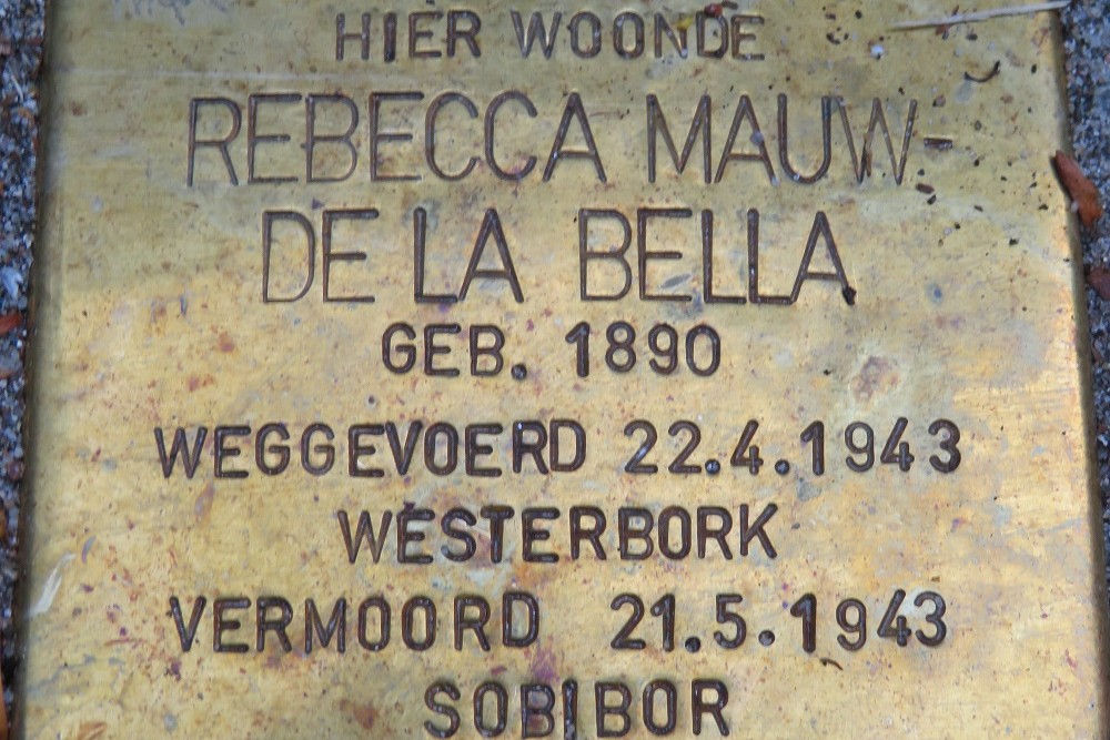 Stolpersteine Thierensstraat 13-1 #3