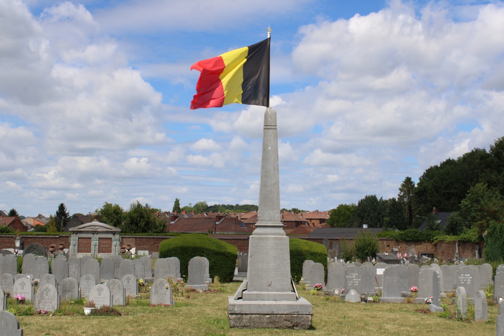 Oorlogsmonument  Havr Begraafplaats Havr