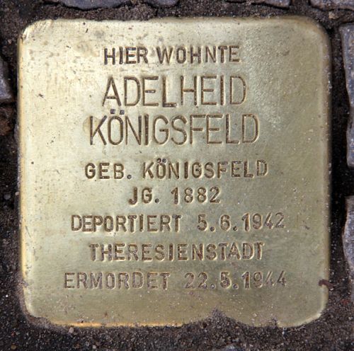 Stumbling Stones Sybelstraße 61 #2