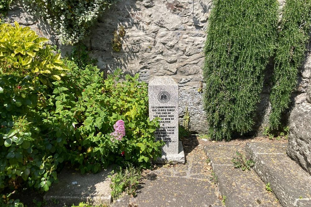 Oorlogsmonument Marazion en St. Michael's Mount #3