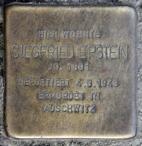 Stolpersteine Wrangelstraße 18 #2