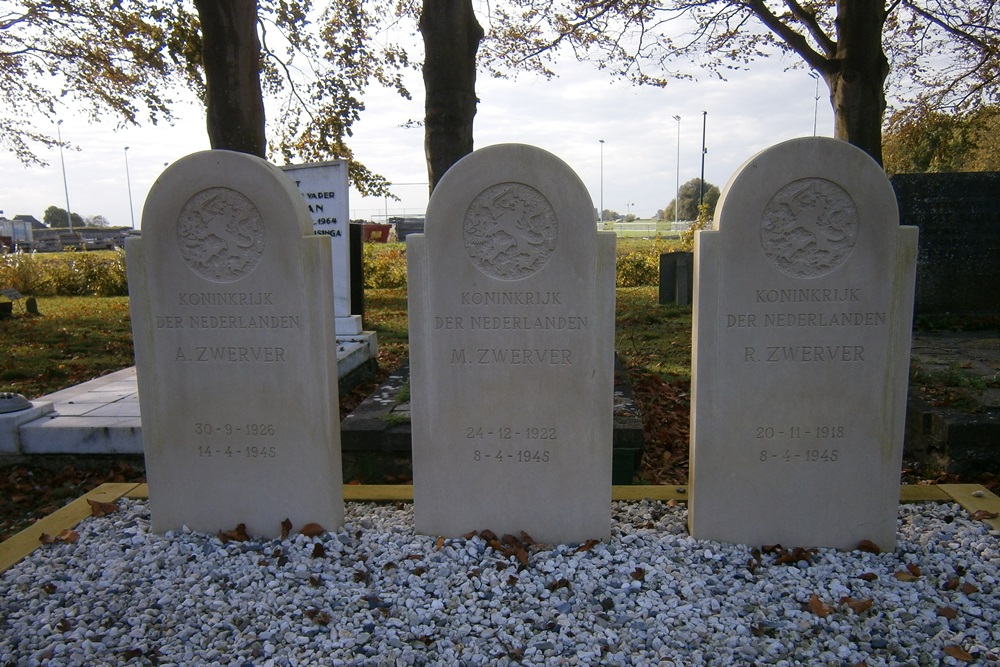 Dutch War Graves General Cemetery Winsum #1