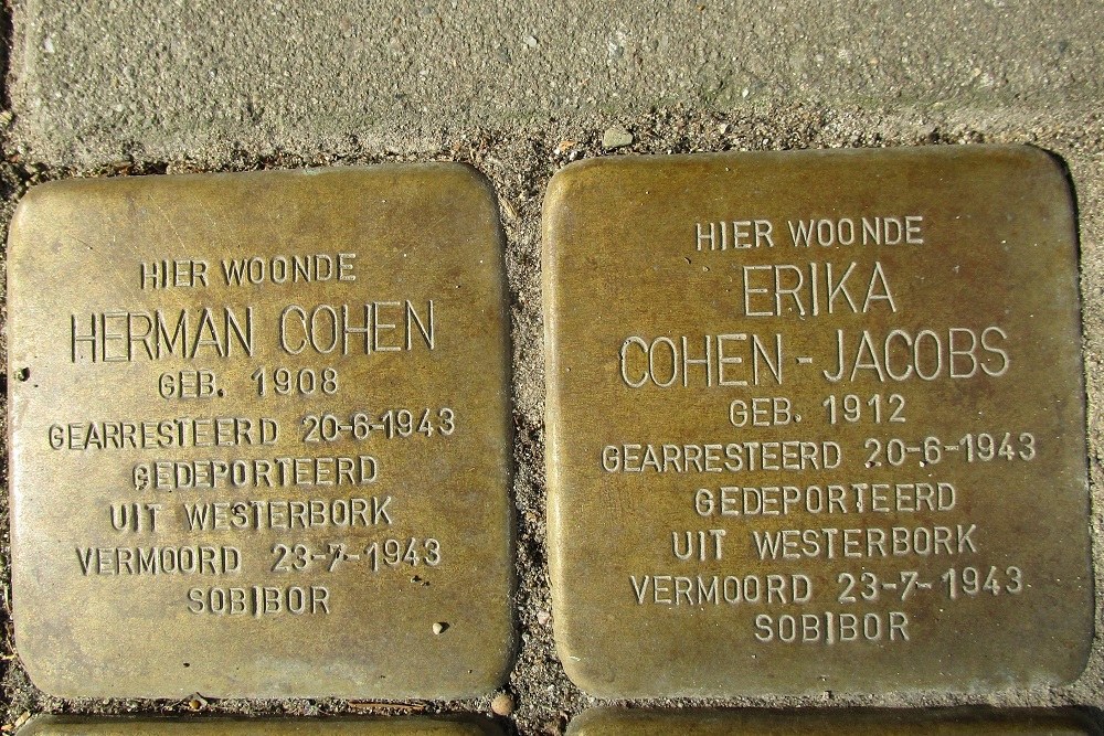 Stolpersteine Berkelstraat 4 #2