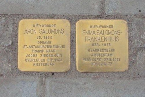 Stolpersteine Beatrixstraat 73