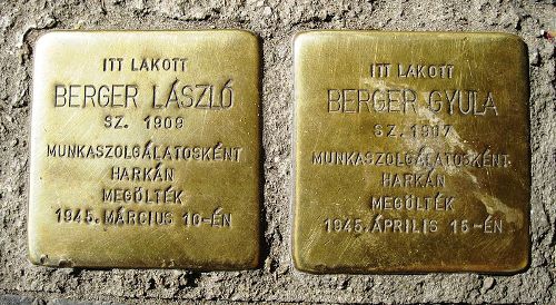 Stolpersteine Kerepesi t 32 #1