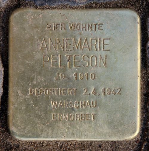 Stolperstein Wundtstrae 17 #1