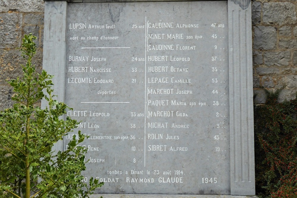 War Memorial Dréhance #3
