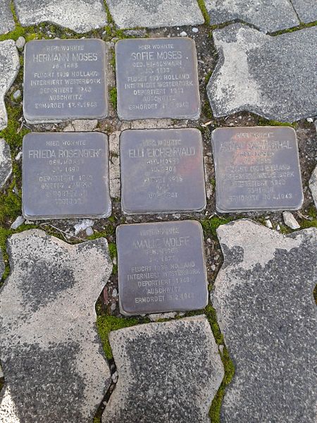 Stolpersteine Bergstrae 7 #1