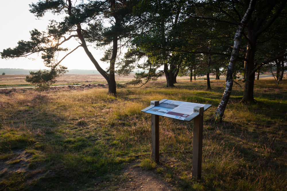 Information Sign Fighting at 't Wijde Veld Labour Camp #2