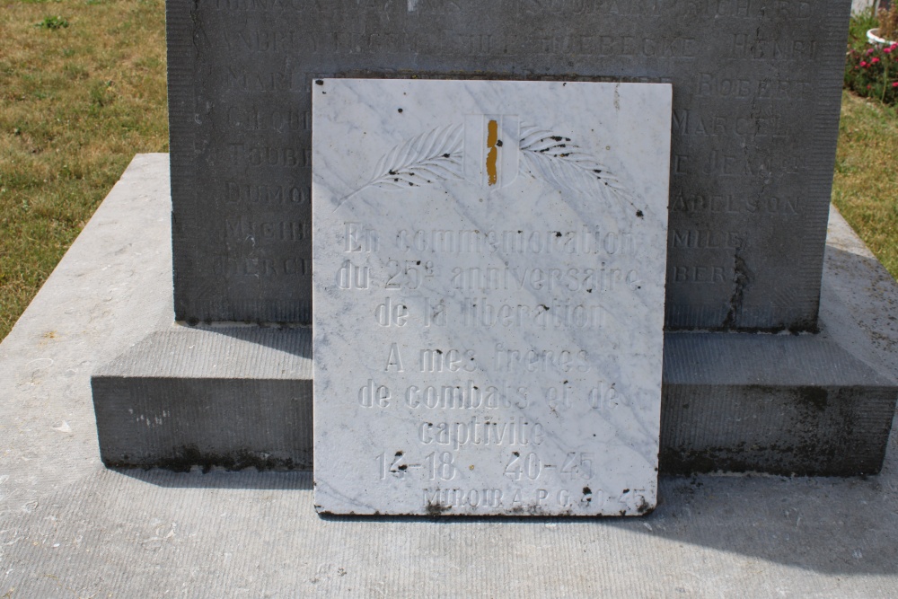 Oorlogsmonument  Havré Begraafplaats Havré #2