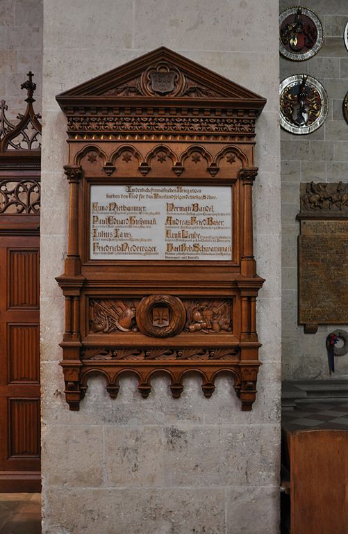 Franco-Prussian War Memorial Ulm #1