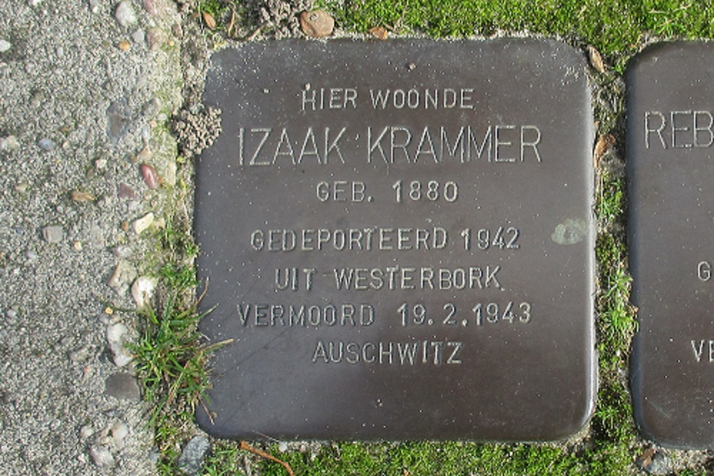 Stolpersteine Aleida Kramerstraat 18 #2