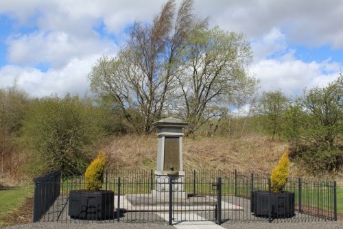 Oorlogsmonument Muiravonside en Redford Collieries