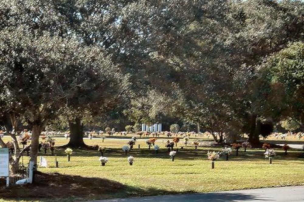 American War Graves Live Oak Memorial Gardens Charleston