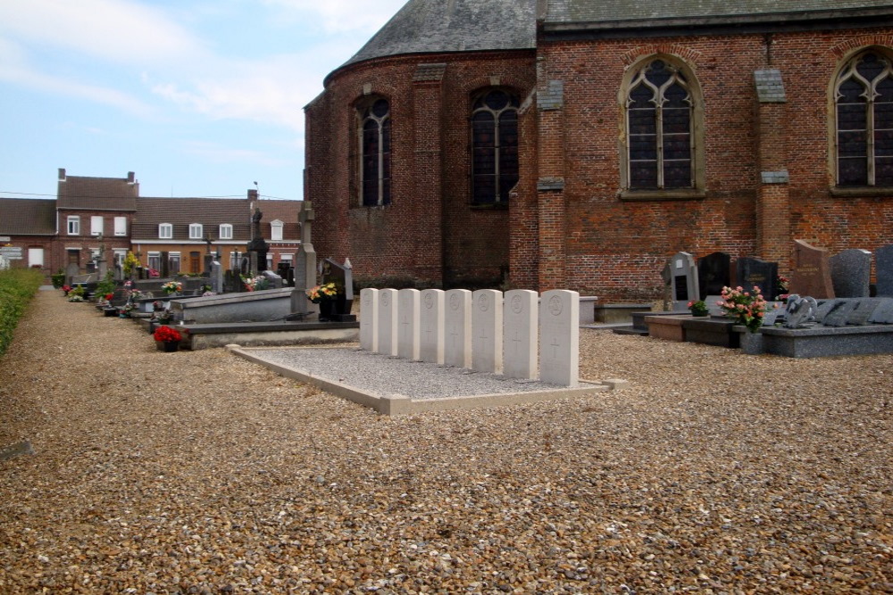 Oorlogsgraven van het Gemenebest Bavinchove