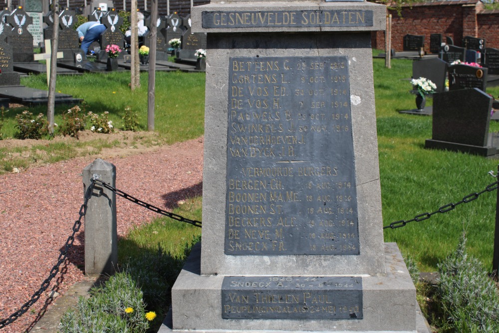 War Memorial Cemetery Testelt #3