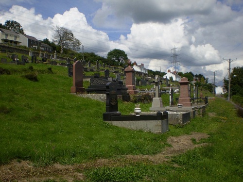 Commonwealth War Grave Pantycrwys Congregational Chapelyard
