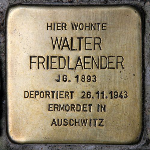 Stolpersteine Jenaer Strae 24 #4