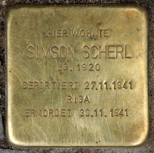 Stolpersteine Goltzstrae 35 #2