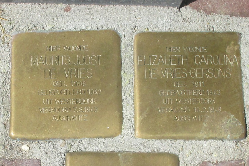 Stolpersteine Kniestraat 13 #3