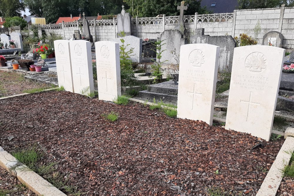 Oorlogsgraven van het Gemenebest Villers-Bretonneux #2