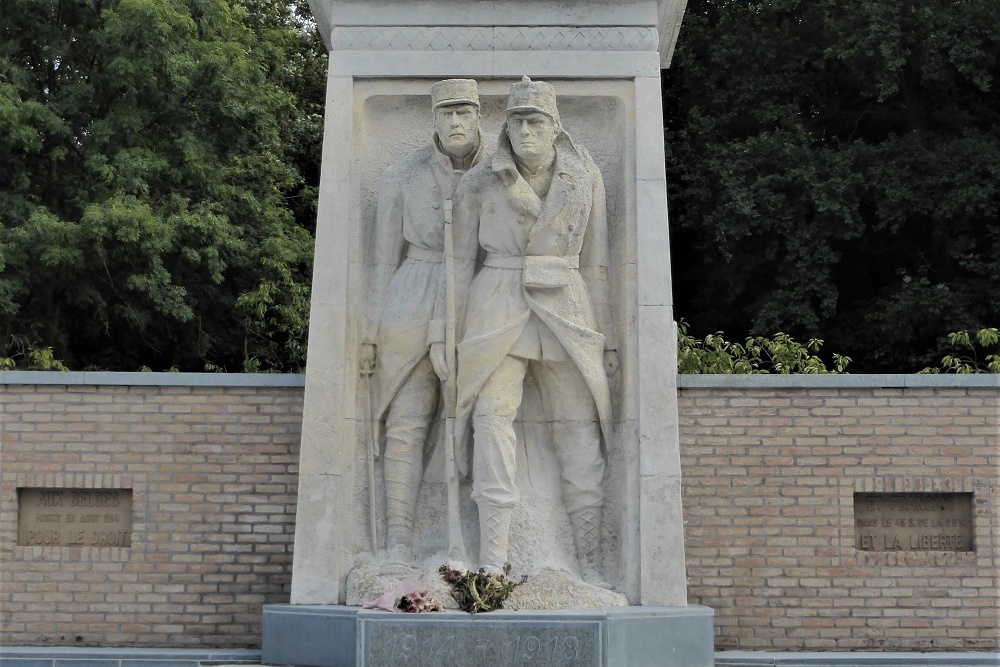 Oorlogsmonument Belgische Militaire Begraafplaats Champion #2