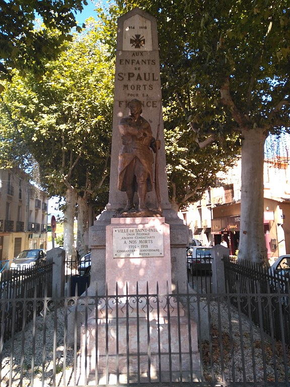 Oorlogsmonument Saint-Paul-de-Fenouillet