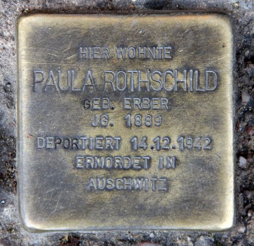 Stolpersteine Stromstrae 52 #4