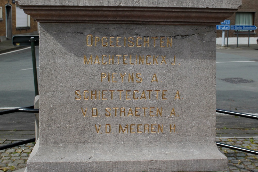 Oorlogsmonument Sint-Maria-Oudenhove #5