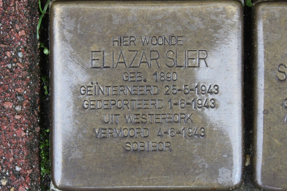 Stolpersteine Vrolikstraat 128 #2