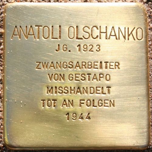 Stolpersteine Sternengasse #3