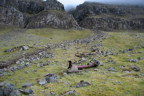 Crash Site & Remains  B-17G Flying Fortress