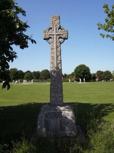 Oorlogsmonument Wisborough Green #1