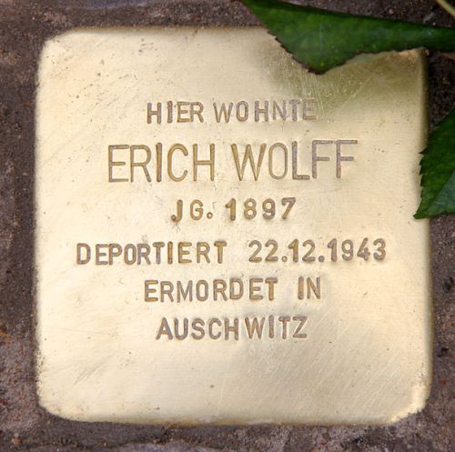 Stolpersteine Jenaer Straße 19 #5