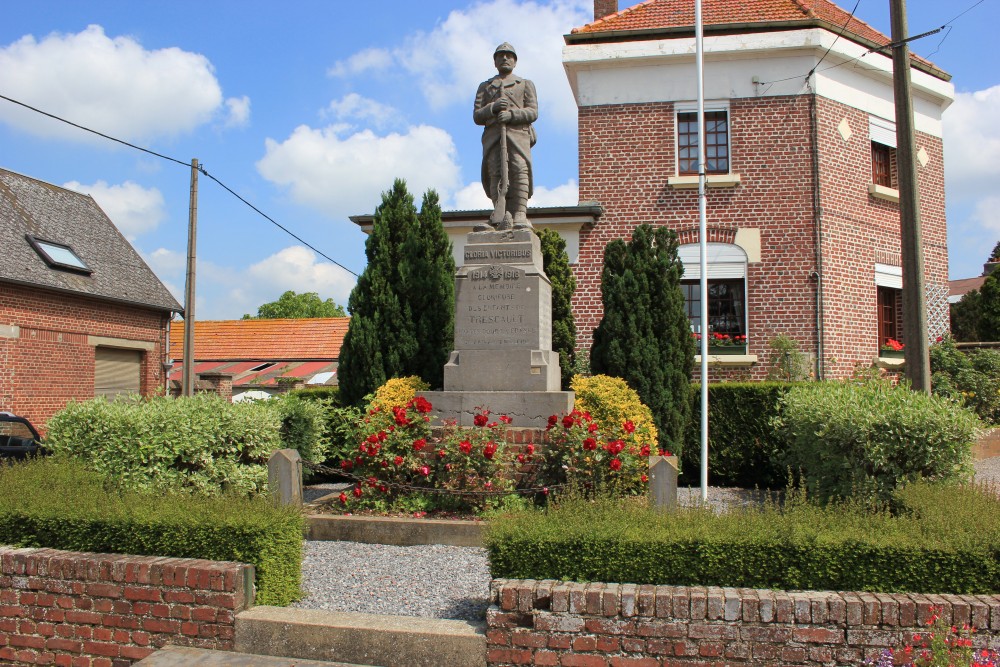 Oorlogsmonument Trescault	 #1