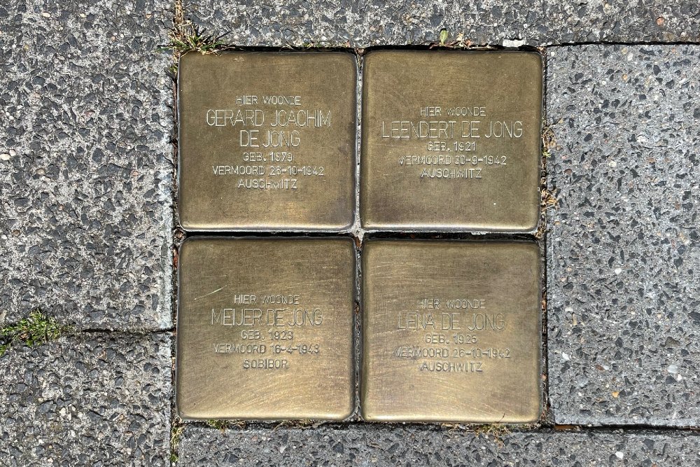 Stolpersteine Vrankenstraat hoek Marienbornstraat