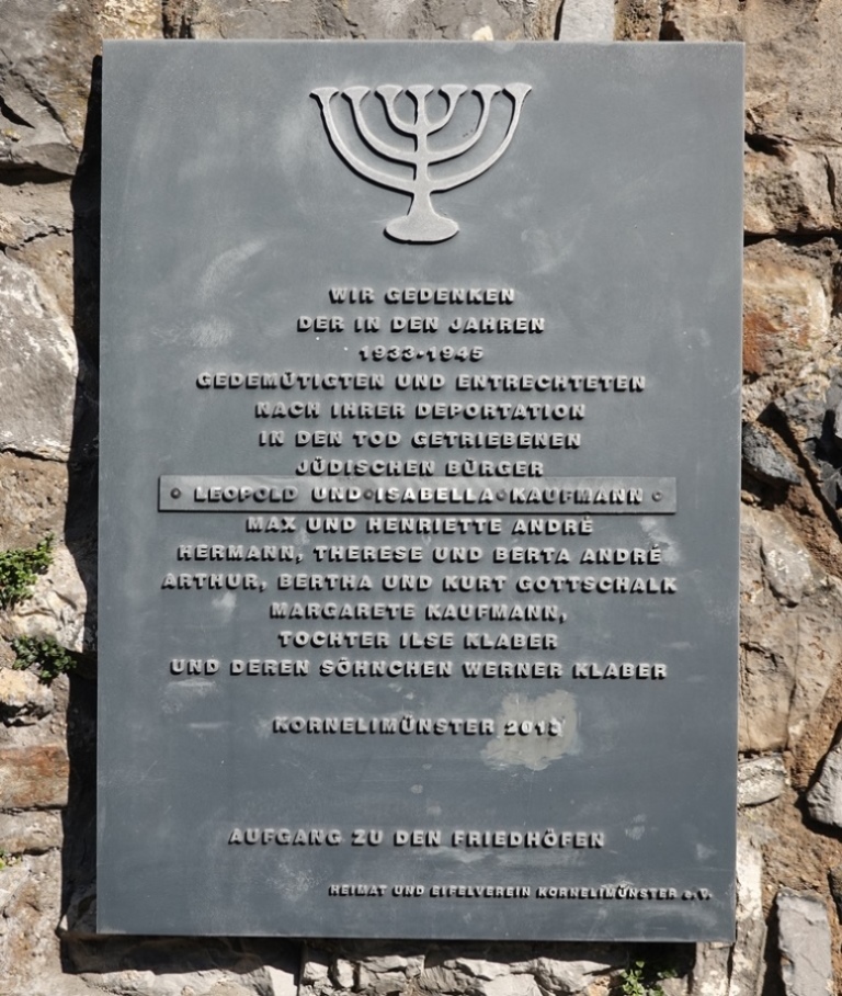 Joods Monument Kornelimnster #2