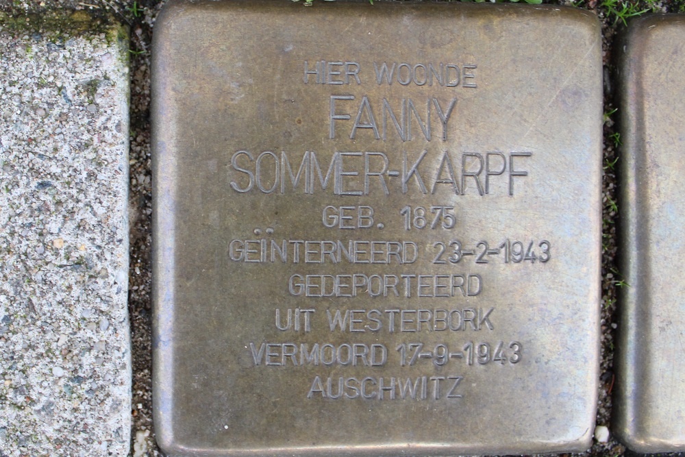 Stolpersteine Biesboschstraat 42 #2