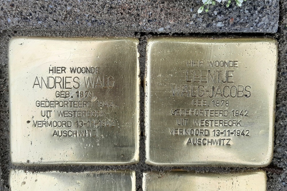 Stolpersteine Nolensstraat 31 b #2