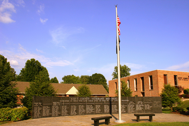 Oorlogsmonument Scott County #1