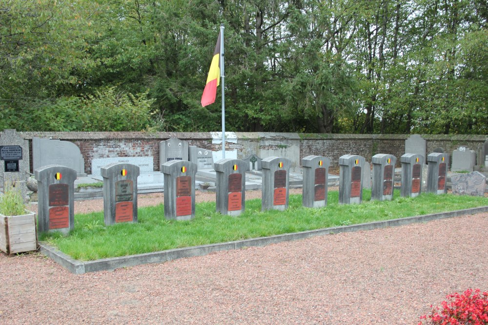 Belgische Graven Oudstrijders Braine-lAlleud Begraafplaats l'Ermite #1