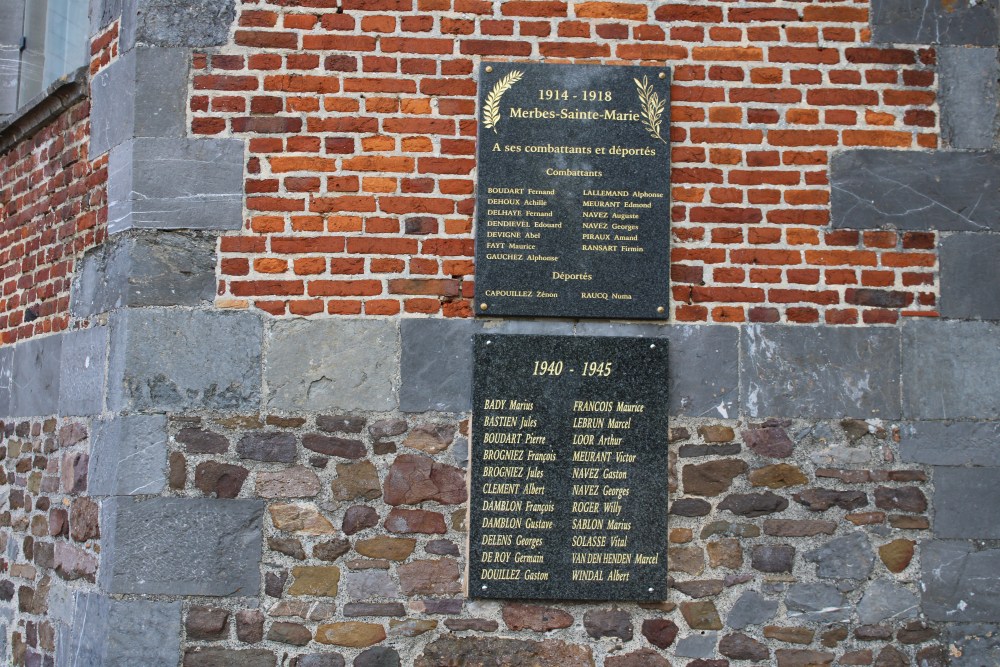 Oorlogsmonument Merbes-Sainte-Marie #2