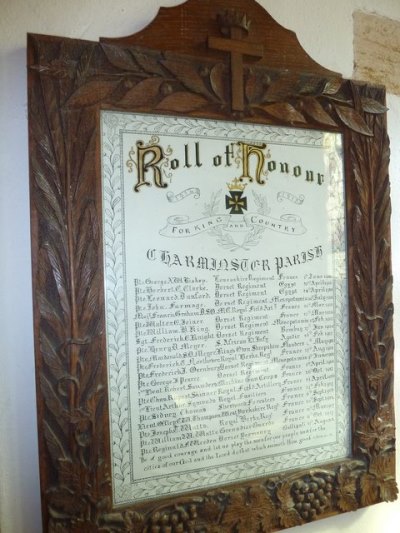 War Memorial St. Mary Church Charminster