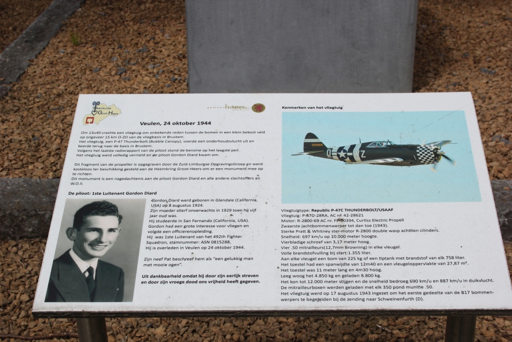 Monument Propeller P-47 Thunderbold #3