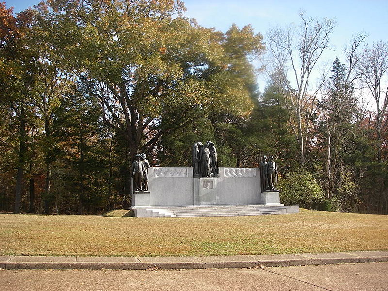 Geconfedereerden-Monument Shiloh #1