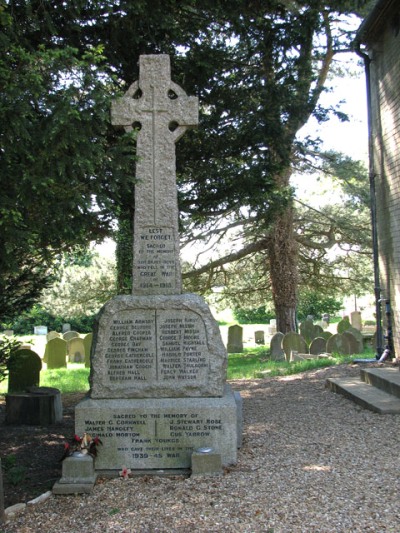 War Memorial Ten Mile Bank