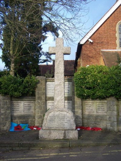 War Memorial Boughton-under-Blean #1