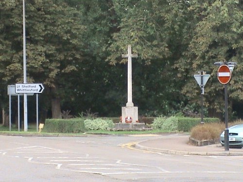 Oorlogsmonument Great Shelford #1