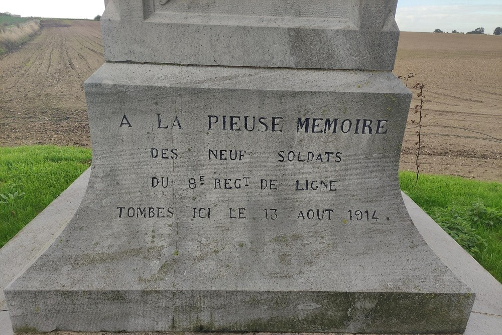 Monument 8e regiment De Ligne Hannuit #1